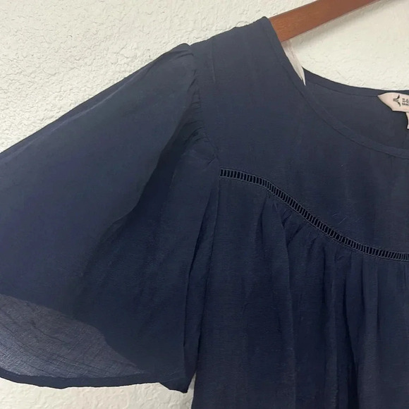 Nanette Lepore Chic Romantic Curbed
Yoke flutter sleeves Boho Flowy small NWT - Picture 5 of 12